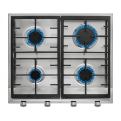 Газова варильна поверхня Teka EX 60.1 4G (40212205) нержавіюча сталь
