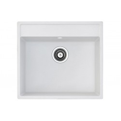 Кухонная мойка Fabiano Quadro 56x51 Alpine White