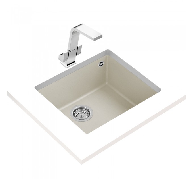 Кухонна мийка Teka Square 50.40 TG (115230023) крем