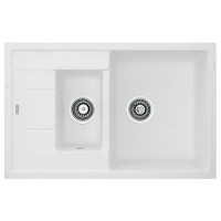 Кухонна мийка Fabiano Classic 78x50x15 Alpine White Кухонна мийка Fabiano Classic 78x50x15 Alpine White