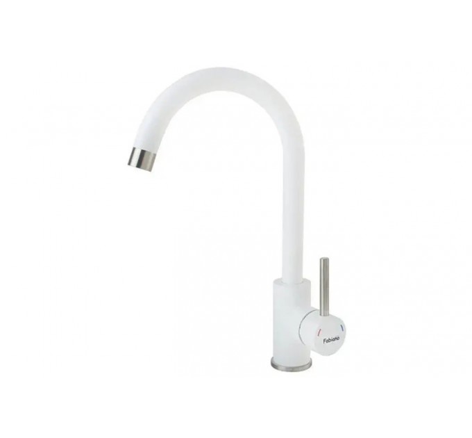 Смеситель кухонный Fabiano SKF 850 ST Alpine White