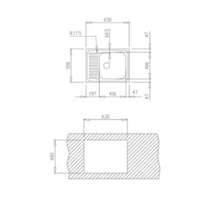 Кухонная мойка Teka Classic 1B (10119070) полированная