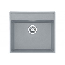 Кухонная мойка Fabiano Quadro 56x51 Grey Metallic