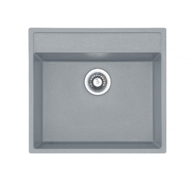 Кухонная мойка Fabiano Quadro 56x51 Grey Metallic