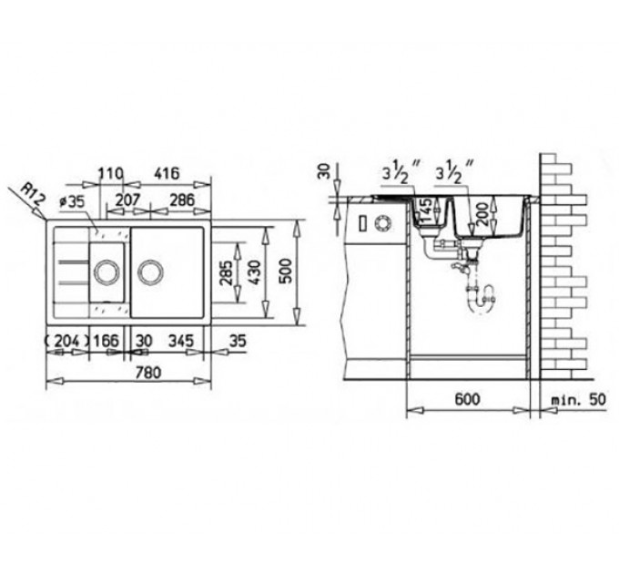Кухонна мийка Teka ASTRAL 60 B-TG (40143572) Сірий металік