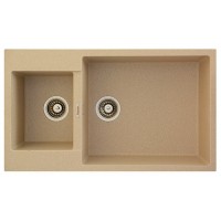 Кухонная мойка Fabiano Quadro 86x50x15 Beige