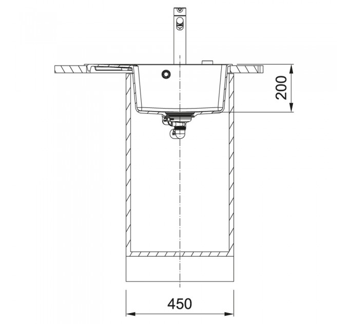 Кухонная мойка Franke Centro CNG 611-62 TL (114.0630.450) черный матовый