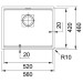 Кухонная мойка Franke Kubus 2 KNG 110-52 (125.0517.046) белый