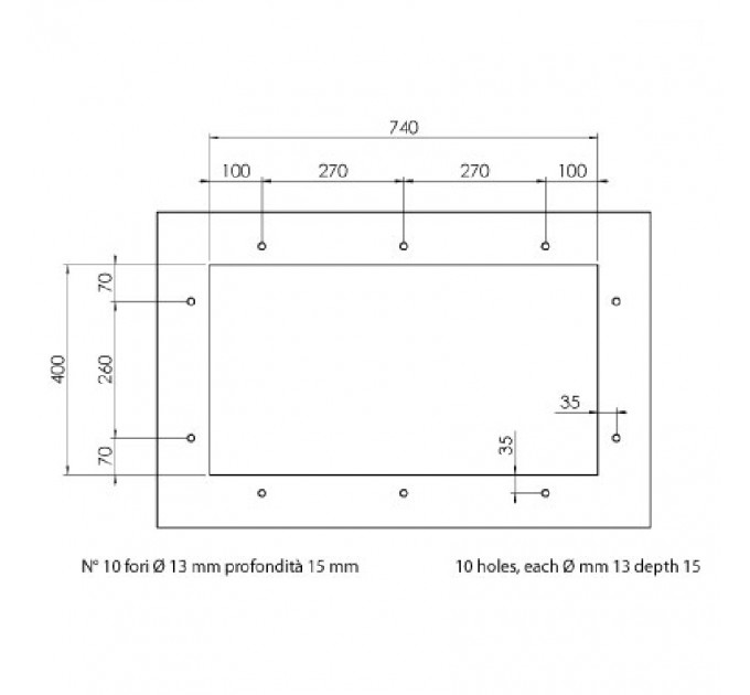 Кухонная мойка CM Filoquadra 79Х45 2V 11915