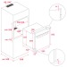Електрична духова шафа Teka HLB 8415 (111000052) чорне скло
