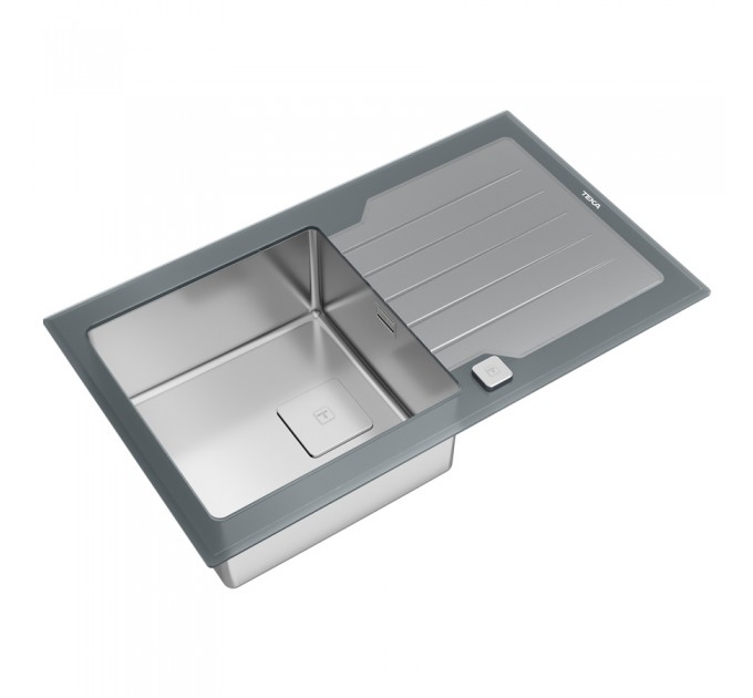 Кухонная мойка Teka Diamond RS15 1B 1D 86 (115100021) серый камень