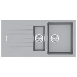 Кухонная мойка Fabiano Classic 100x50x15 Grey Metallic
