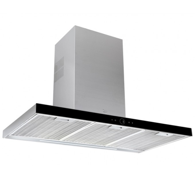 Витяжка кухонна Teka DLH 786 T (40487181) нержавіюча сталь / чорне скло