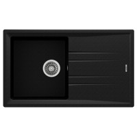 Кухонная мойка Teka STONE 50 B-TG 1B 1D (115330017) черный металлик