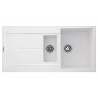 Кухонна мийка Fabiano Quadro 100x50x15 Alpine White Кухонна мийка Fabiano Quadro 100x50x15 Alpine White