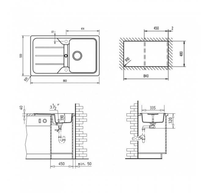 Кухонная мойка Teka SIMPLA 45-B TG (40144515) серый металлик