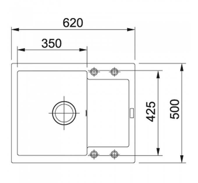 Кухонная мойка Franke Maris MRG 611-62 (114.0381.006) оникс