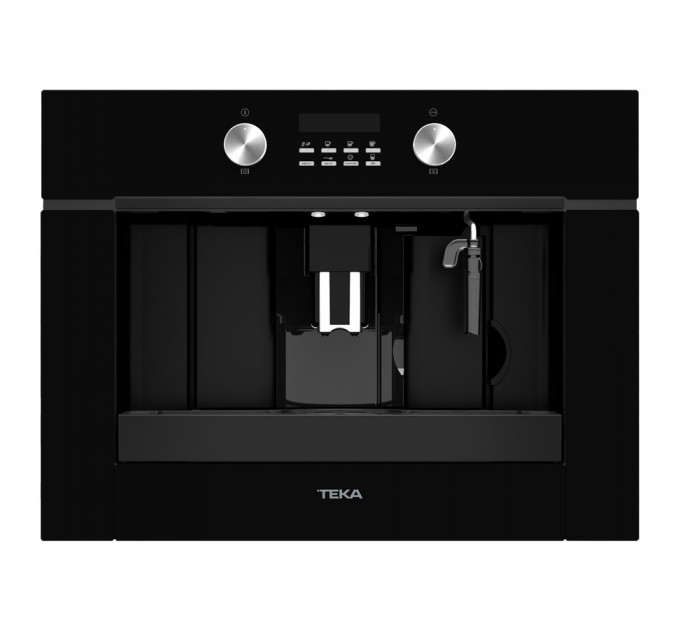 Кавоварка вбудована Teka UrbanColor CLC 855 GM BK (111630004) чорне скло