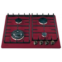 Газова варильна поверхня Fabiano FHG-R 27-44 VGH-T Burgundy Газова варильна поверхня Fabiano FHG-R 27-44 VGH-T Burgundy