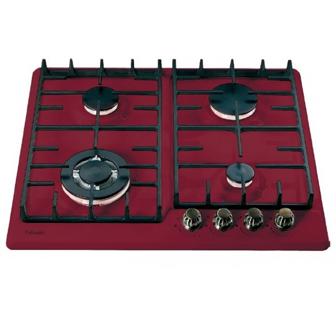 Газова варильна поверхня Fabiano FHG-R 27-44 VGH-T Burgundy