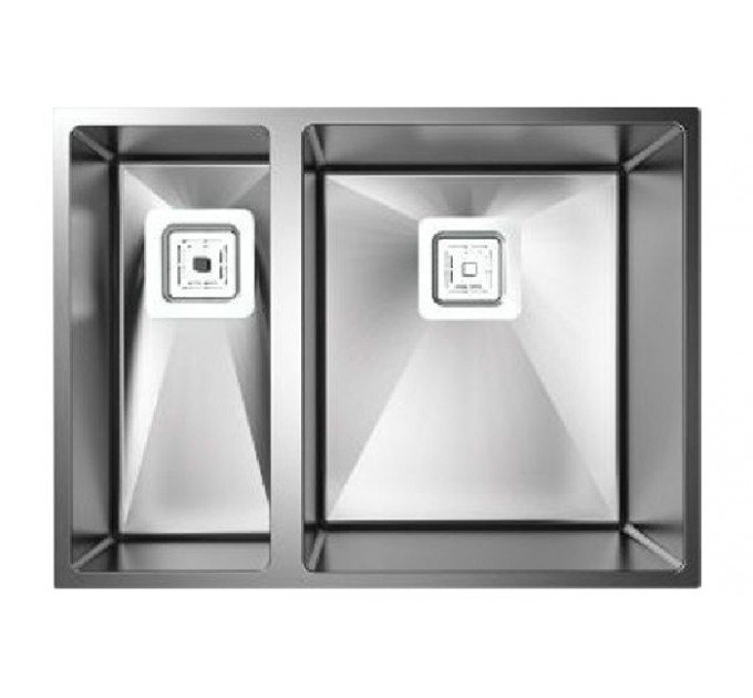 Кухонная мойка Fabiano Quadro 58 R10 (580x440) R 1,20 мм