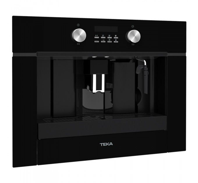 Кавоварка вбудована Teka UrbanColor CLC 855 GM BK (111630004) чорне скло