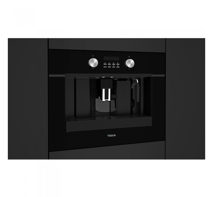 Кавоварка вбудована Teka UrbanColor CLC 855 GM BK (111630004) чорне скло