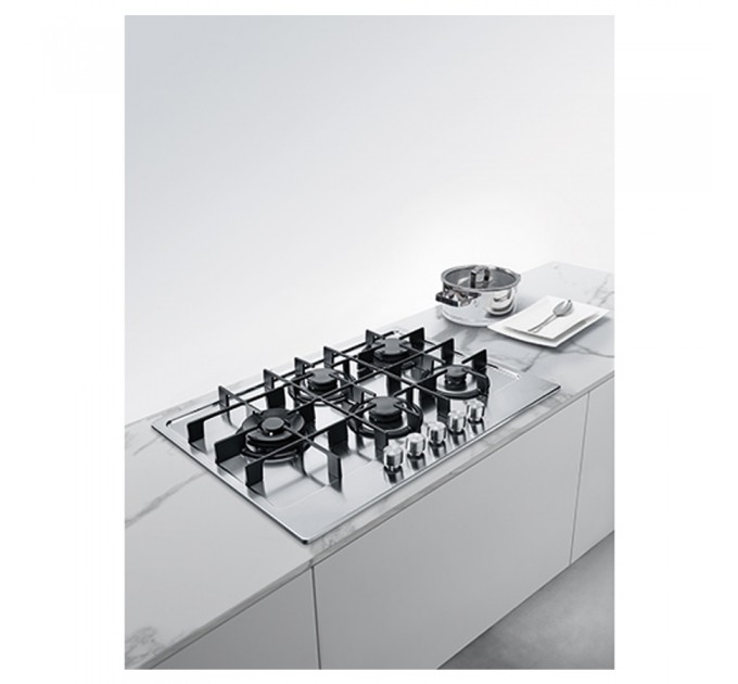 Газовая варочная поверхность Franke Maris FHMA 755 4G DCL XS C (106.0554.382) нержавеющая сталь