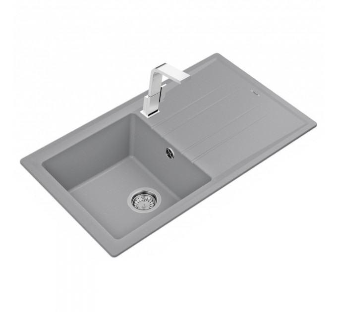 Кухонная мойка Teka STONE 50 B-TG 1B 1D (115330014) серый металлик