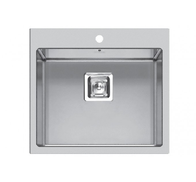 Кухонная мойка Fabiano Quadro TOP 56 R10 (560x510) 1,20 мм