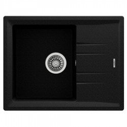 Кухонная мойка Teka STONE 45 S-TG 1B 1D (115330045) черный металлик