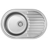 Кухонная мойка Fabiano BR770x500 брашированная Кухонная мойка Fabiano BR770x500 брашированная