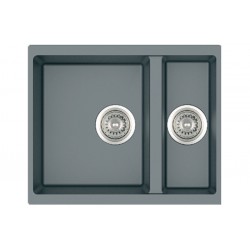 Кухонная мойка Fabiano Quadro 56x46x15 Titanium