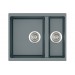 Кухонная мойка Fabiano Quadro 56x46x15 Titanium
