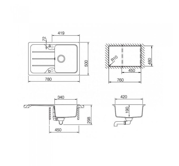 Кухонна мийка Teka SIMPLA 45-S TG (40144525) білий