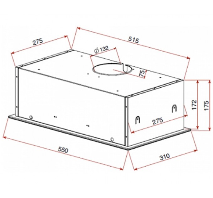 Витяжка кухонна Teka GFG 2 (40446752) чорний