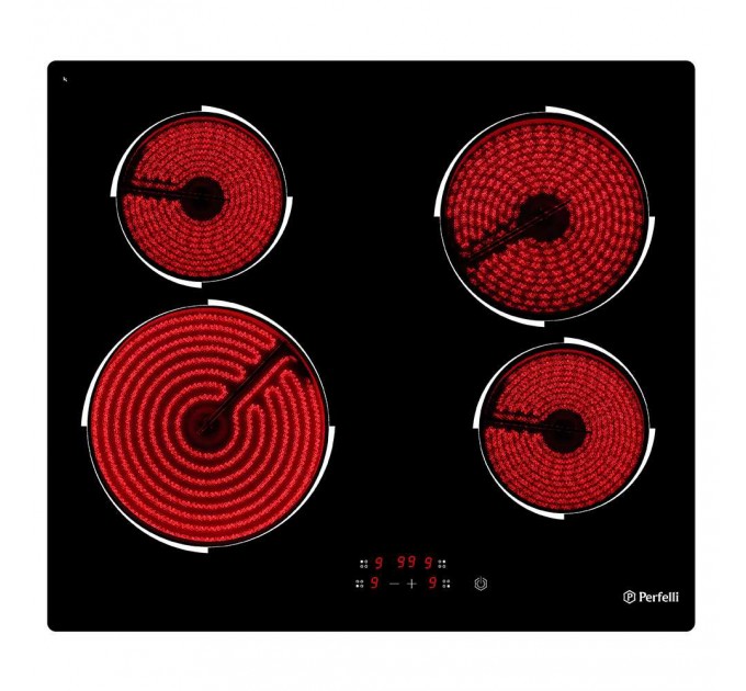 Електрична варильна поверхня Perfelli VH 6121 BL