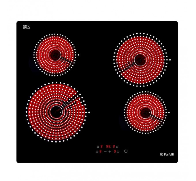 Електрична варильна поверхня Perfelli VH 6123 BL