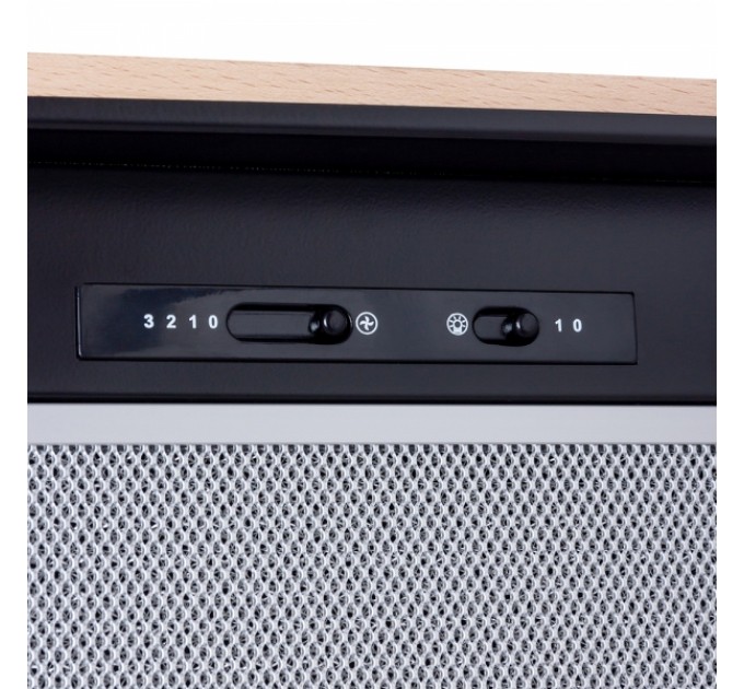 Витяжка кухонна Perfelli K 6122 BL Wood LED