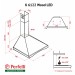 Витяжка кухонна Perfelli K 6122 IV Wood LED