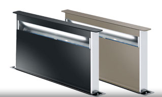 Вбудовані в стільницю витяжки для кухні